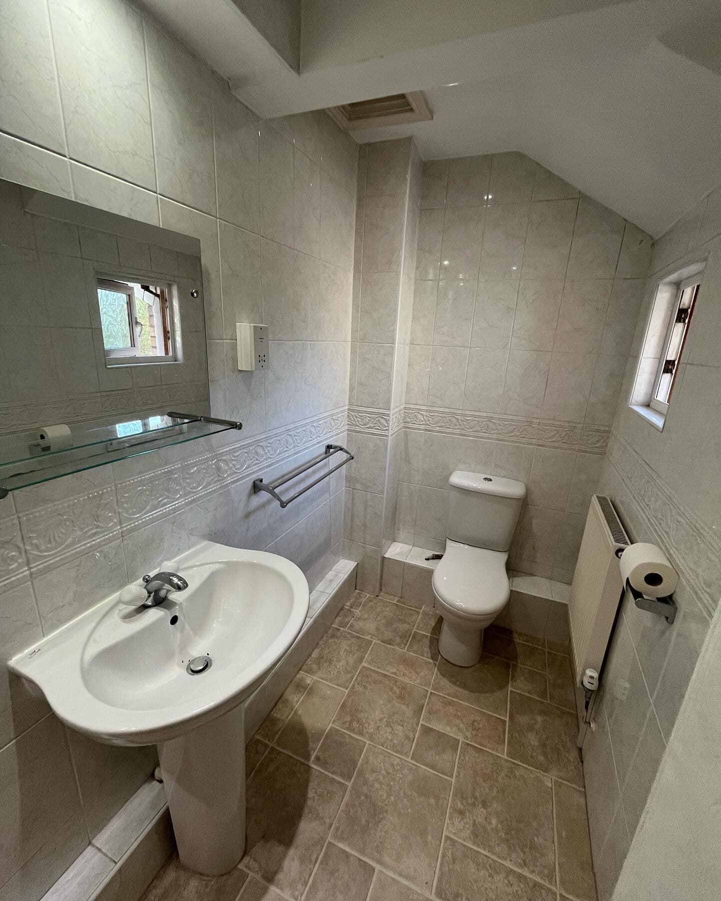 Bathroom before